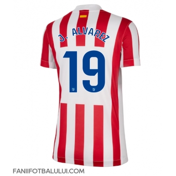 Atletico Madrid Julian Alvarez #19 Tricou Fotbal Replică 2025-26 Femei Acasa